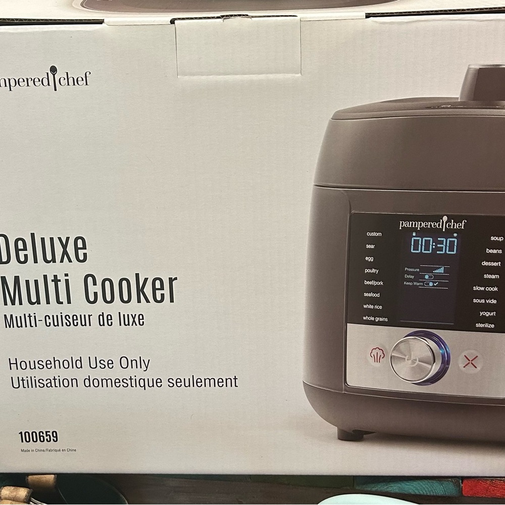 Pampered Chef multi-cooker brand new in box and never opened